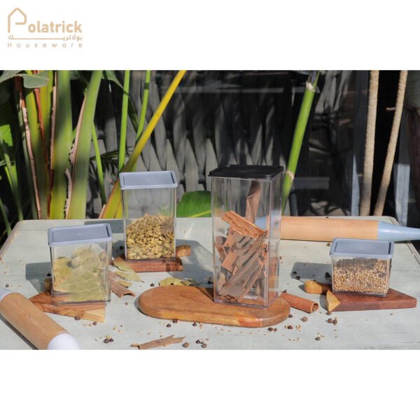 مجموعة توابل مستطيلة  ٥قطع