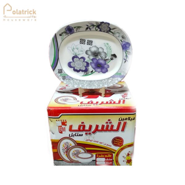 طقم ميلامين الشريف ٥٢ قطعة شعبي