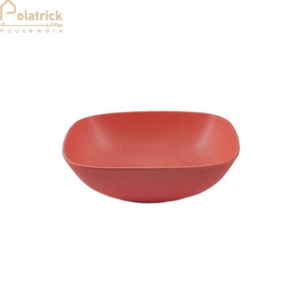 طبق مربع بجوانب بولي – مقاس 1