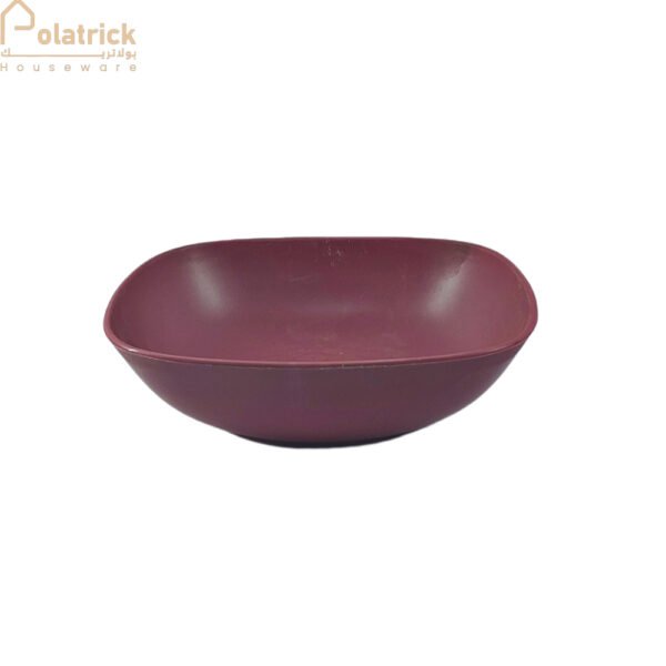 طبق مربع بجوانب بولي – مقاس 2