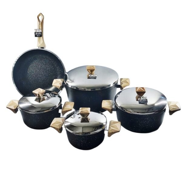 طقم حلل الشيف 9 قطعة مدور